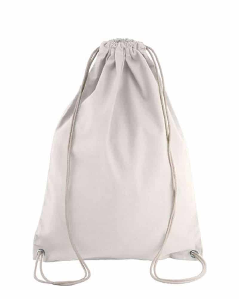 COTTON DRAWSTRING BACKPACK COTTON DRAWSTRING BACKPACK