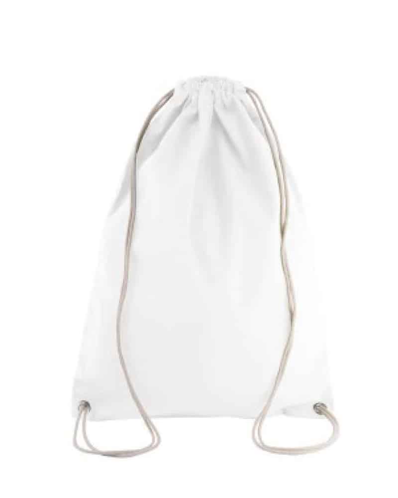 COTTON DRAWSTRING BACKPACK COTTON DRAWSTRING BACKPACK