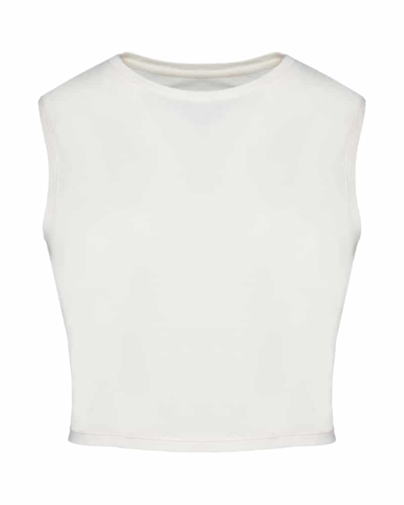ECO-FRIENDLY ΓΥΝΑΙΚΕΙΟ SLEEVELESS CROP T-SHIRT ECO-FRIENDLY ΓΥΝΑΙΚΕΙΟ SLEEVELESS CROP T-SHIRT