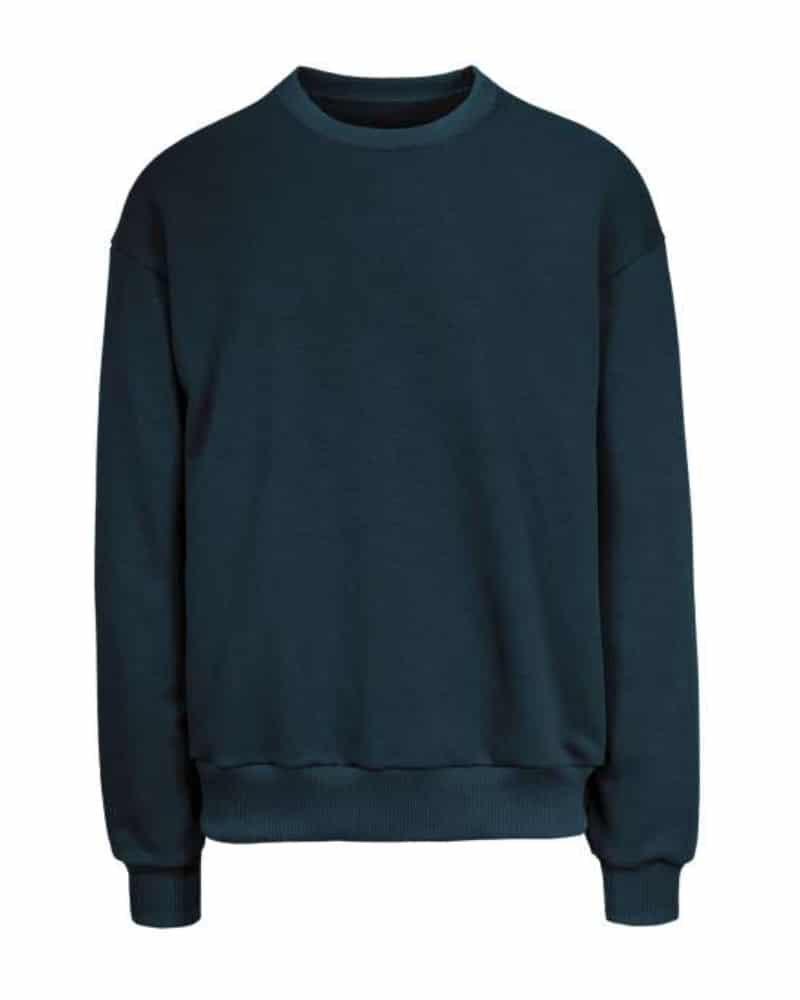 DIAGONAL FRENCH TERRY CREWNECK SWEATSHIRT DIAGONAL FRENCH TERRY CREWNECK SWEATSHIRT