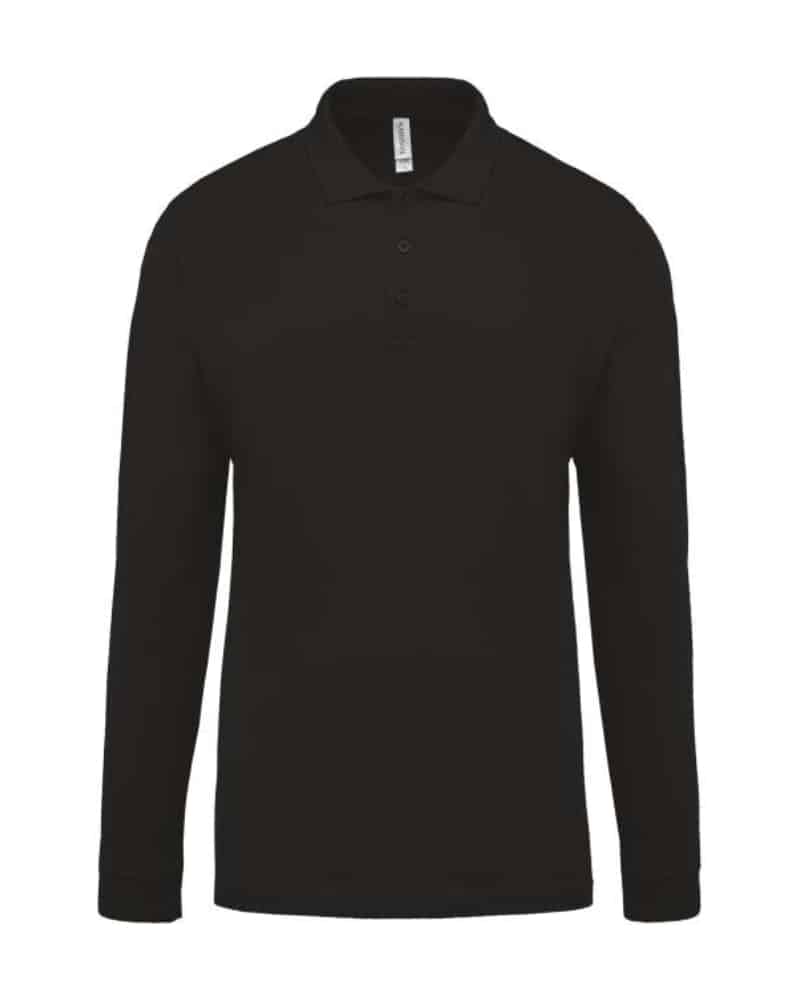 MEN'S LONG-SLEEVED PIQUÉ POLO SHIRT MEN'S LONG-SLEEVED PIQUÉ POLO SHIRT