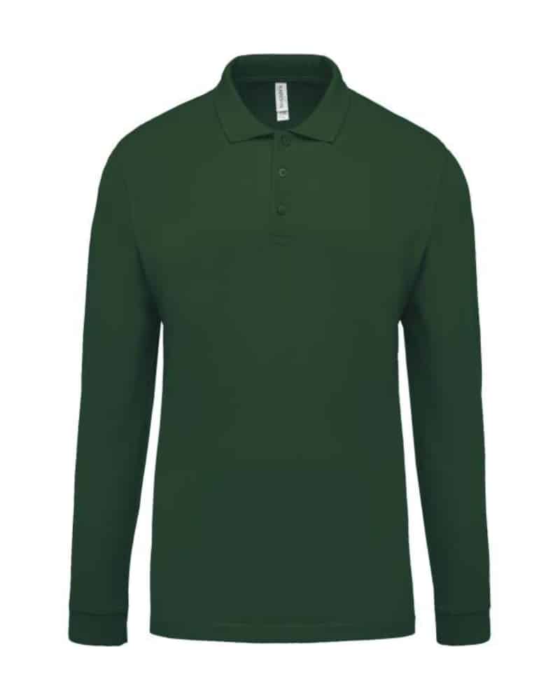MEN'S LONG-SLEEVED PIQUÉ POLO SHIRT MEN'S LONG-SLEEVED PIQUÉ POLO SHIRT