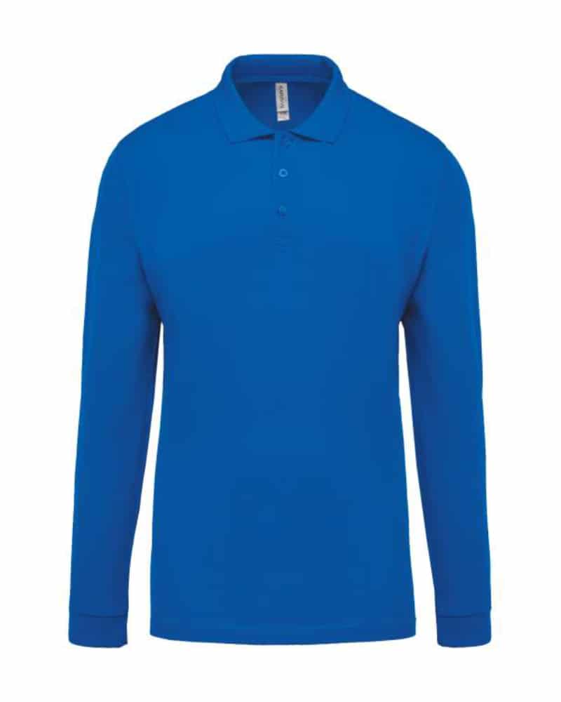 MEN'S LONG-SLEEVED PIQUÉ POLO SHIRT MEN'S LONG-SLEEVED PIQUÉ POLO SHIRT