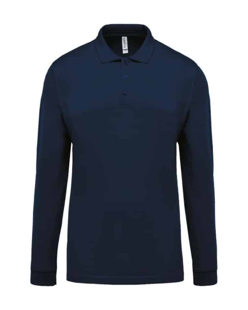 MEN'S LONG-SLEEVED PIQUÉ POLO SHIRT MEN'S LONG-SLEEVED PIQUÉ POLO SHIRT