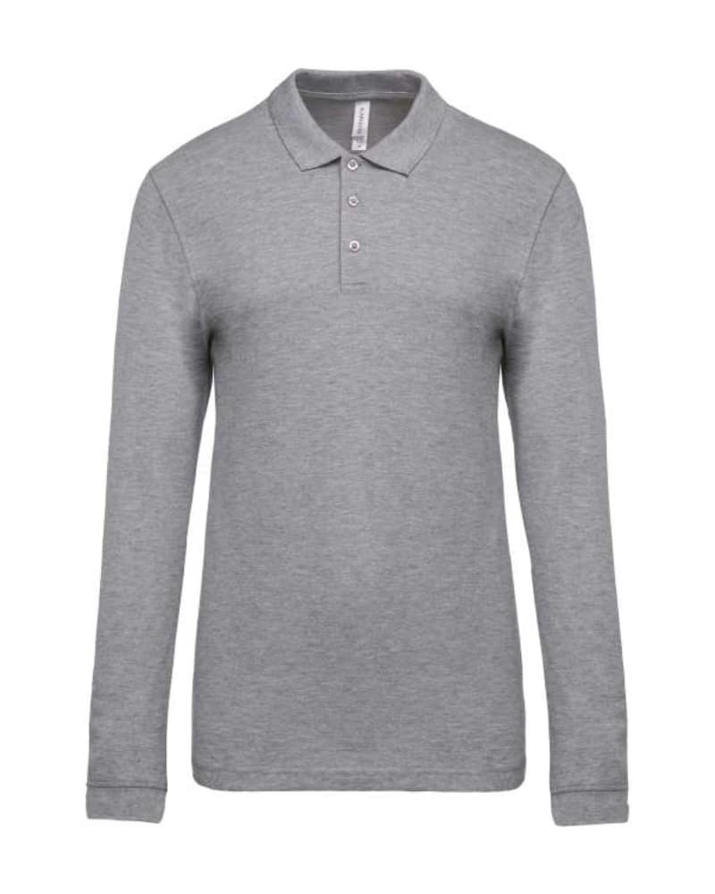MEN'S LONG-SLEEVED PIQUÉ POLO SHIRT MEN'S LONG-SLEEVED PIQUÉ POLO SHIRT