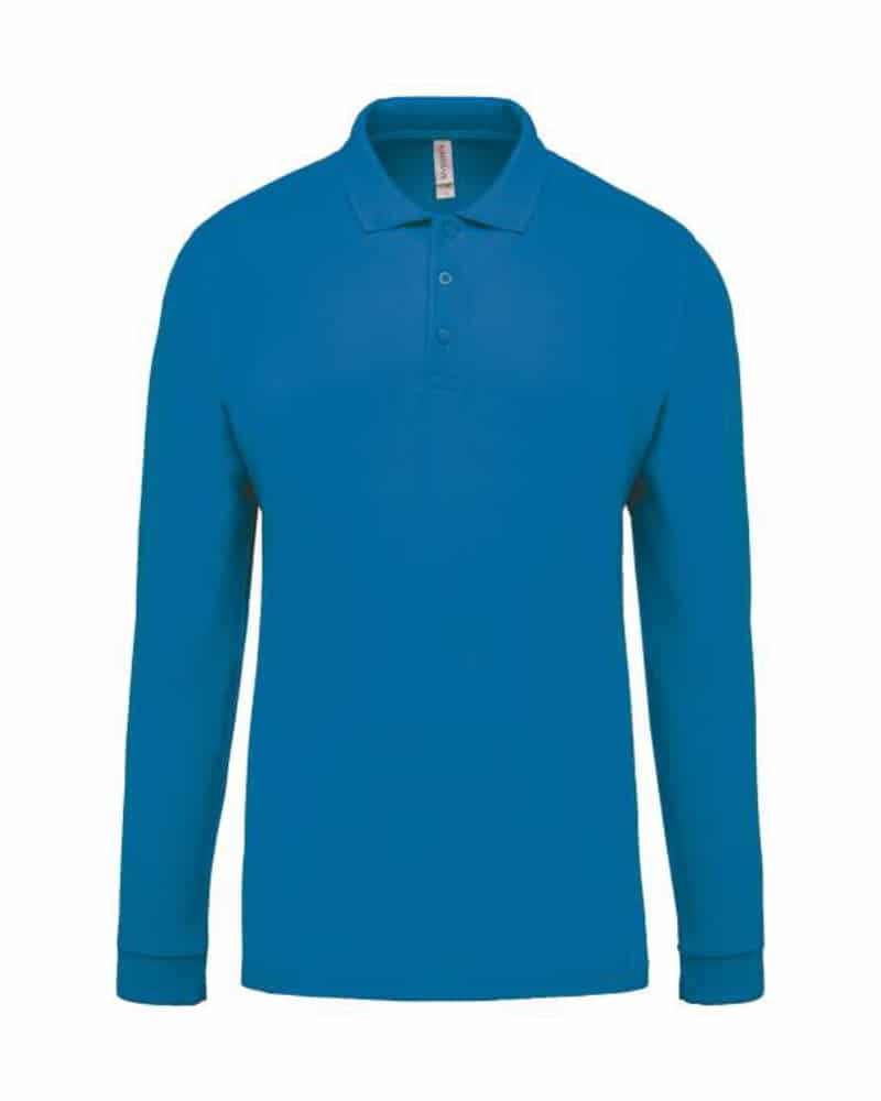 MEN'S LONG-SLEEVED PIQUÉ POLO SHIRT MEN'S LONG-SLEEVED PIQUÉ POLO SHIRT