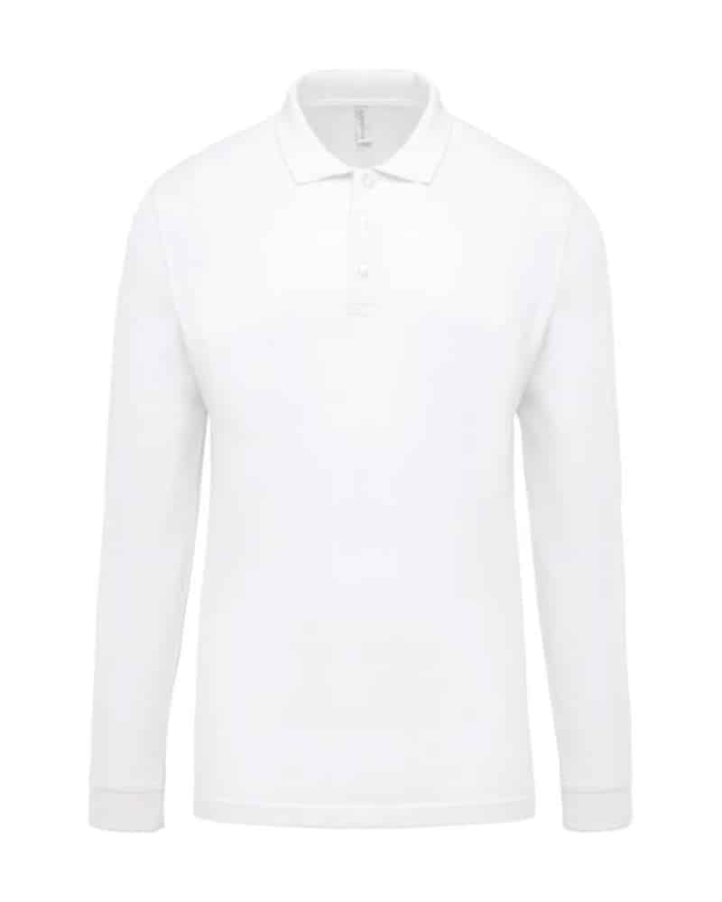 MEN'S LONG-SLEEVED PIQUÉ POLO SHIRT MEN'S LONG-SLEEVED PIQUÉ POLO SHIRT